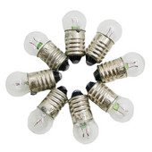JOYING LIANG 3.8V 0.3A Light Beads E10 csavaros lámpa izzó zseblámpa tartozékok (10db/tétel)