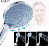 ZENBEFE fürdőzuhany állítható vízfúvós zuhanyfej Víztakarékos kézi fürdőszobai 3 üzemmódban állítható SPA zuhanyfej