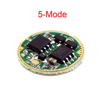 16 mm T6 XML2 L2 U3 LED emiterio diodo lustas 17 mm vieno režimo 3V-12V 5 režimų 3,7-4,2 V įvesties tvarkyklės plokštė, skirta LED žibintuvėliui