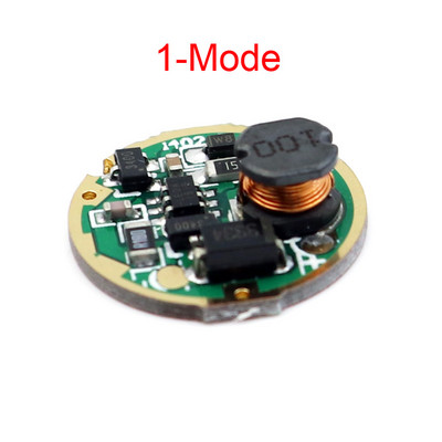 16 mm T6 XML2 L2 U3 LED emiterio diodo lustas 17 mm vieno režimo 3V-12V 5 režimų 3,7-4,2 V įvesties tvarkyklės plokštė, skirta LED žibintuvėliui