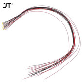 10db 20cm T0603wm forrasztott mikro litz vezetékes vezetékek meleg fehér smd led 0603