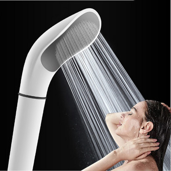 Висококачествена дъждовна душ глава за спестяване на вода Филтърна дюза за пръскане Водоспестяваща високо налягане Бяла душ глава
