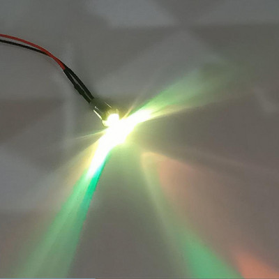 5 vnt 3 mm iš anksto prijungtų LED lempučių su laikikliais skleidžiančių diodų indikacinės lemputės 3 V 5 V 6 V 9 V 12 V 24 V 36 V 48 V 110 V 220 V 5 mm