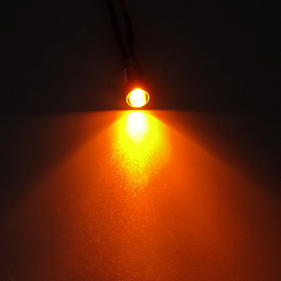 5 vnt 3 mm iš anksto prijungtų LED lempučių su laikikliais skleidžiančių diodų indikacinės lemputės 3 V 5 V 6 V 9 V 12 V 24 V 36 V 48 V 110 V 220 V 5 mm