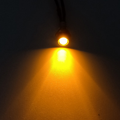 5 vnt 3 mm iš anksto prijungtų LED lempučių su laikikliais skleidžiančių diodų indikacinės lemputės 3 V 5 V 6 V 9 V 12 V 24 V 36 V 48 V 110 V 220 V 5 mm