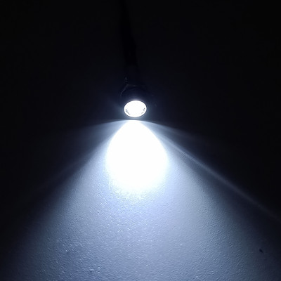 5 vnt 3 mm iš anksto prijungtų LED lempučių su laikikliais skleidžiančių diodų indikacinės lemputės 3 V 5 V 6 V 9 V 12 V 24 V 36 V 48 V 110 V 220 V 5 mm