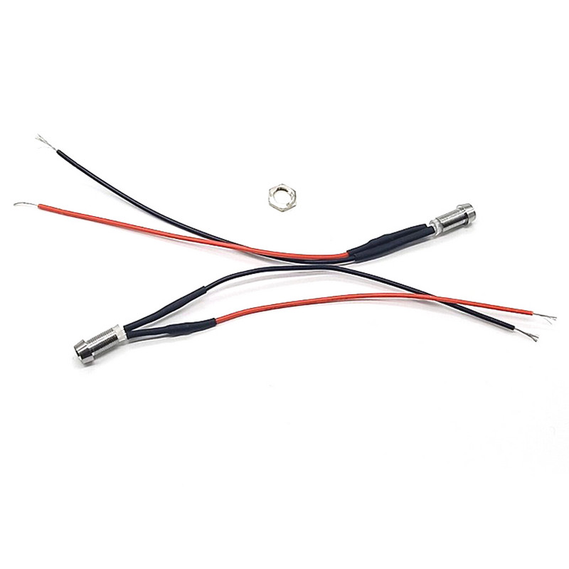 5 vnt 3 mm iš anksto prijungtų LED lempučių su laikikliais skleidžiančių diodų indikacinės lemputės 3 V 5 V 6 V 9 V 12 V 24 V 36 V 48 V 110 V 220 V 5 mm