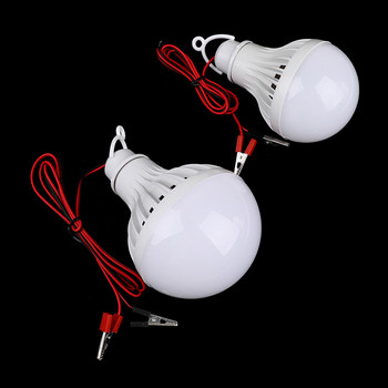 Φωτιστικό LED 12v Φορητή λάμπα Led 3W 5W 7W 9W 12W Εξωτερική Σκηνή Κατασκήνωσης Νυχτερινό Ψάρεμα Κρεμαστό Φως έκτακτης ανάγκης Κρύο Λευκό