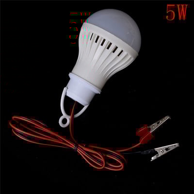 12V LED lámpa hordozható led izzó 3W 5W 7W 9W 12W kültéri tábor sátor éjszakai horgász függőlámpa vészhelyzet hideg fehér