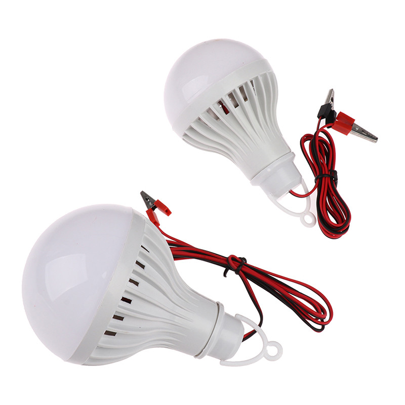 Φωτιστικό LED 12v Φορητή λάμπα Led 3W 5W 7W 9W 12W Εξωτερική Σκηνή Κατασκήνωσης Νυχτερινό Ψάρεμα Κρεμαστό Φως έκτακτης ανάγκης Κρύο Λευκό
