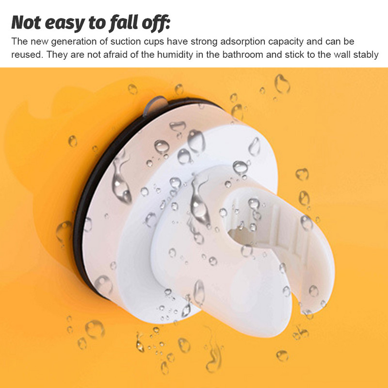 Βεντούζα Εύκολης εγκατάστασης Βάση κεφαλής ντους Ανθεκτικό στήριγμα τοίχου Ξενοδοχειακό Μπάνιο οικιακής χρήσης Punch Δωρεάν