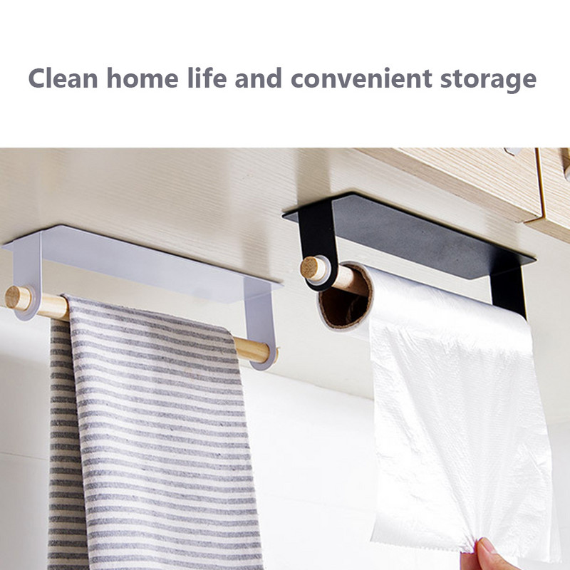 Επιτοίχια κρεμάστρα πανί πιάτων πάνω από την πόρτα πίσω Μονόπολική ράβδος κρεμαστής πετσέτας Ελαφρύ, ανθεκτικό, για κουζίνα μπάνιου