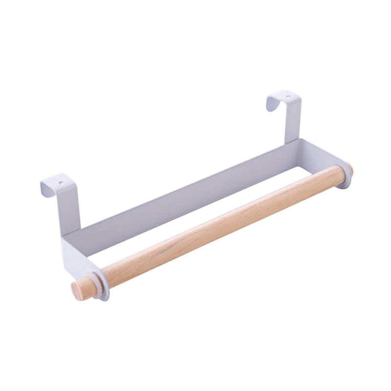 Επιτοίχια κρεμάστρα πανί πιάτων πάνω από την πόρτα πίσω Μονόπολική ράβδος κρεμαστής πετσέτας Ελαφρύ, ανθεκτικό, για κουζίνα μπάνιου