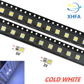 50vnt LG diodų televizoriaus apšvietimas 1W 3V 6v 3535 SMD LED Televisao šaltai baltas 100lm 3535 3537 šaltai baltas apšvietimas LCD foninio apšvietimo remontas