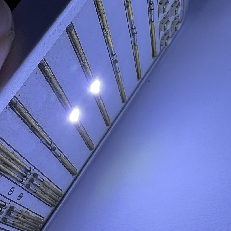 50vnt LG diodų televizoriaus apšvietimas 1W 3V 6v 3535 SMD LED Televisao šaltai baltas 100lm 3535 3537 šaltai baltas apšvietimas LCD foninio apšvietimo remontas