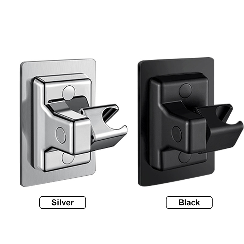 Zhangji Βάση ντουζιέρας Ρυθμιζόμενη στον τοίχο Βάση ντουζιέρας Αυτοκόλλητη βάση ντουζιέρας Αξεσουάρ μπάνιου