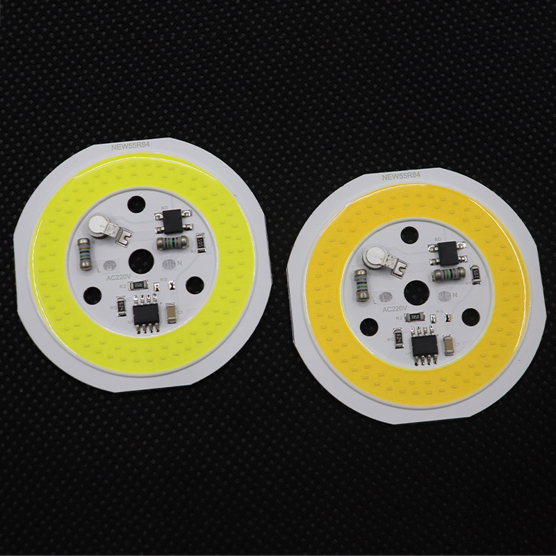 Λαμπτήρας COB LED Chip 9W 12W 15W Driverless Στρογγυλές Χάντρες φωτός AC 220V-240V DIY για LED Downlight Ψυχρός/Ζεστός λευκός φωτισμός Spotlight