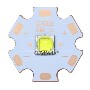 10W Cree XLamp XM-L2 XML2 T6 Cool Neutral Warm White High Power LED Light Emitter Diode για εξάρτημα φακού με πλακέτα PCB 20mm