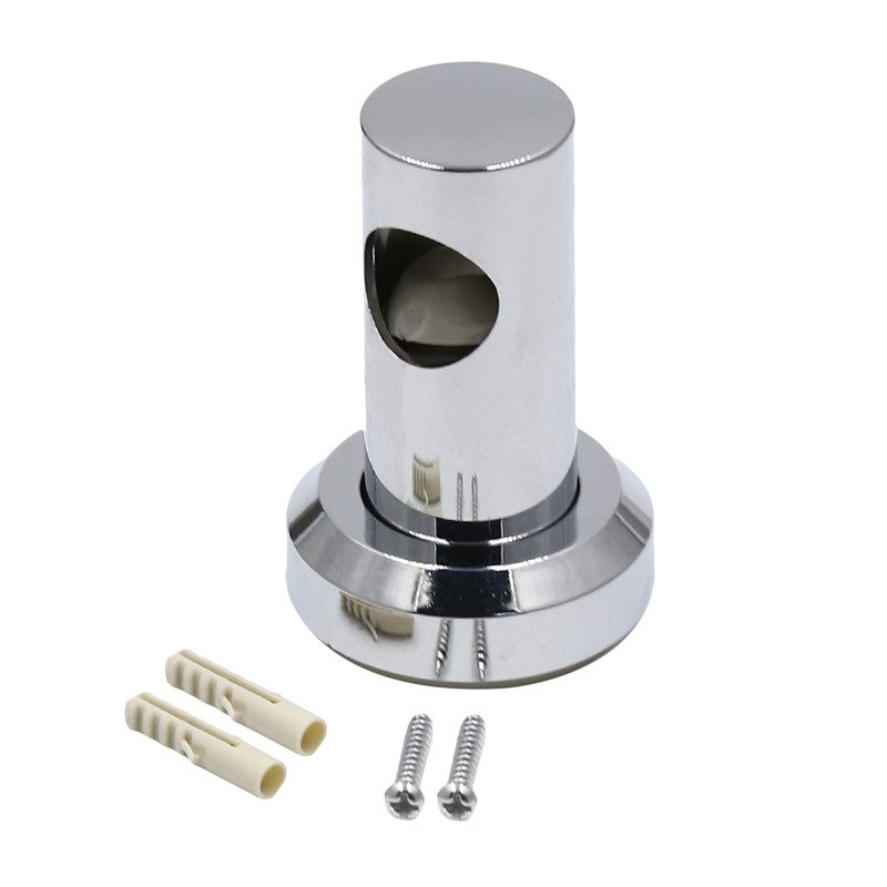 ABS Βάση στήριξης ράβδου ανύψωσης ντους Ρυθμιζόμενη με βυσματοποίηση Σφιγκτήρας ράβδου ανύψωσης Ανταλλακτικό αξεσουάρ μπάνιου