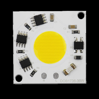 Μονάδα LED DOB 220V χωρίς οδηγό 30W Λάμπα με τσιπ COB Φως με σφαιρίδια Πλήρης ισχύς Ψυχρό Ζεστό Λευκό για Υπαίθριο Φωτιστικό Προβολέα με λάμπα LED