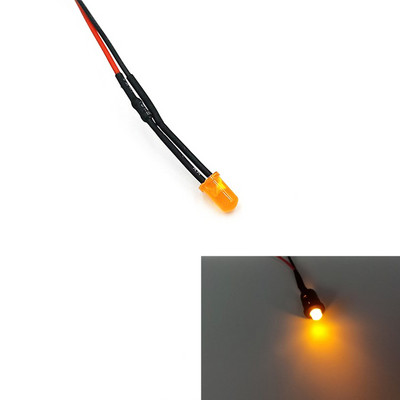 10db 5mm-es előre bekábelezett LED-ek kibocsátó diódák ellenállásos LED izzólámpákkal 3V 5V6V9V 12V 24V 36V 48V 60V 110V 220V
