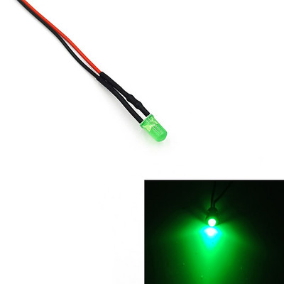 10db 5mm-es előre bekábelezett LED-ek kibocsátó diódák ellenállásos LED izzólámpákkal 3V 5V6V9V 12V 24V 36V 48V 60V 110V 220V