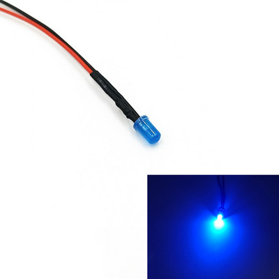 10db 5mm-es előre bekábelezett LED-ek kibocsátó diódák ellenállásos LED izzólámpákkal 3V 5V6V9V 12V 24V 36V 48V 60V 110V 220V