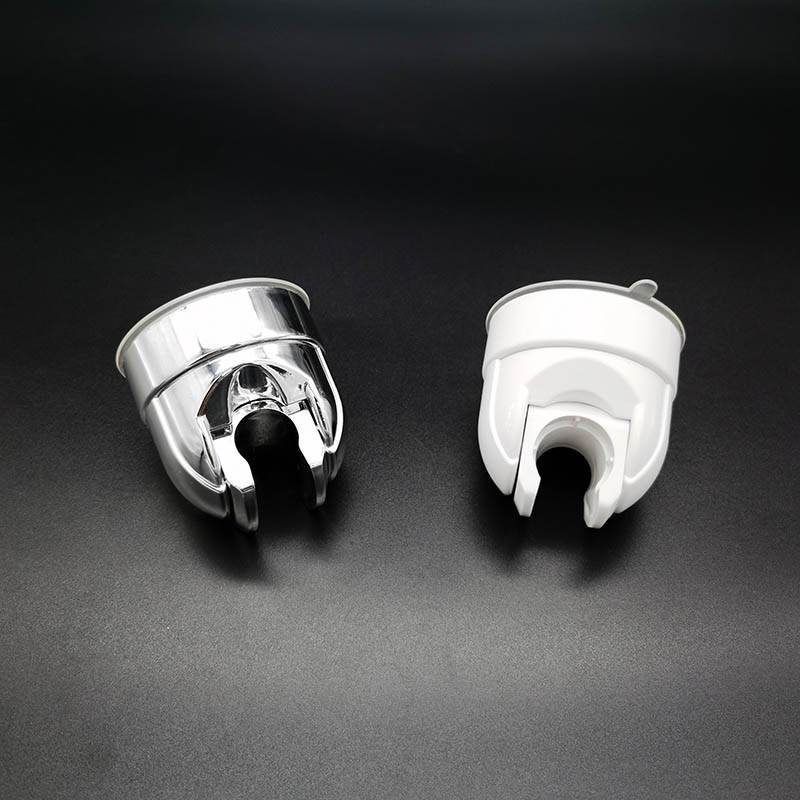 WASOURLF Επιτοίχια βάση ντουζιέρας με τζελ Ρυθμιζόμενο πλαστικό επιχρωμιωμένο λευκό αξεσουάρ μπάνιου Λιανική Χονδρική