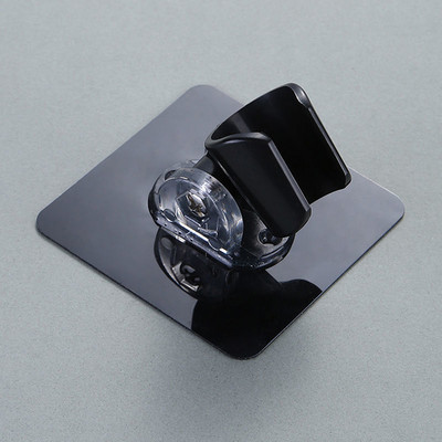 Naudingas reguliuojamas poliruotas lipnus rankinis įsiurbimas be gręžimo dušo galvutės laikiklis Dušo galvutės stovas Reguliuojamas be smūgių