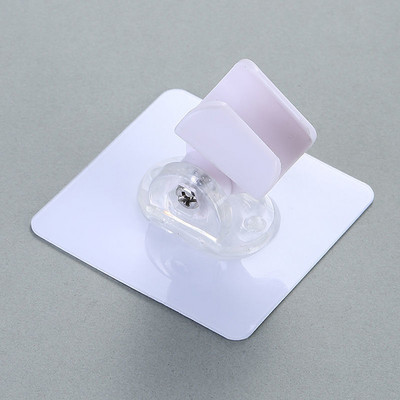 Naudingas reguliuojamas poliruotas lipnus rankinis įsiurbimas be gręžimo dušo galvutės laikiklis Dušo galvutės stovas Reguliuojamas be smūgių