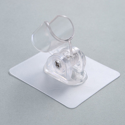 Naudingas reguliuojamas poliruotas lipnus rankinis įsiurbimas be gręžimo dušo galvutės laikiklis Dušo galvutės stovas Reguliuojamas be smūgių