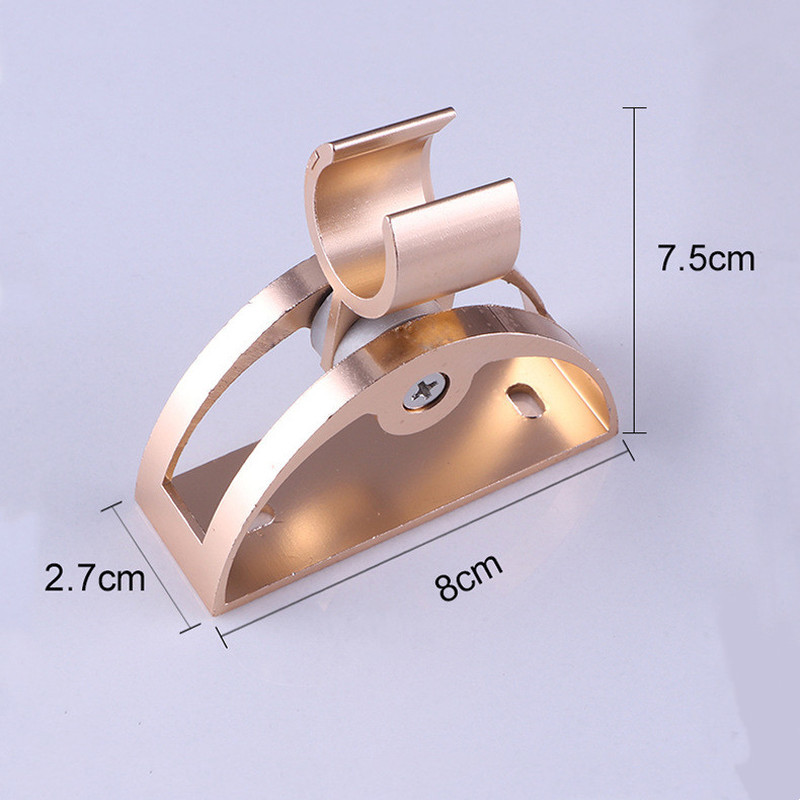 1 ΤΕΜ. Αλουμινένια βάση ντουζιέρας Ρυθμιζόμενη βάση στήριξης ντους επιτοίχιας στήριξης για αξεσουάρ μπάνιου