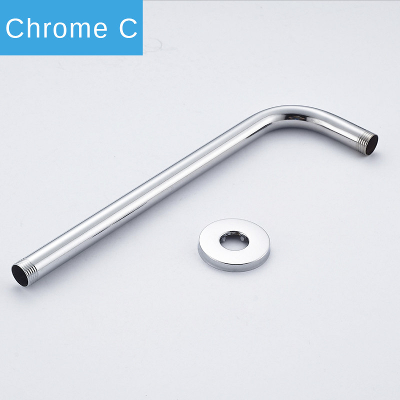 Suguword Επιτοίχιος βραχίονας ντους μπάνιου για κεφαλή ντους Χρώμιο /βουρτσισμένο νικέλιο /χρυσό / μαύρο ματ αξεσουάρ μπάνιου