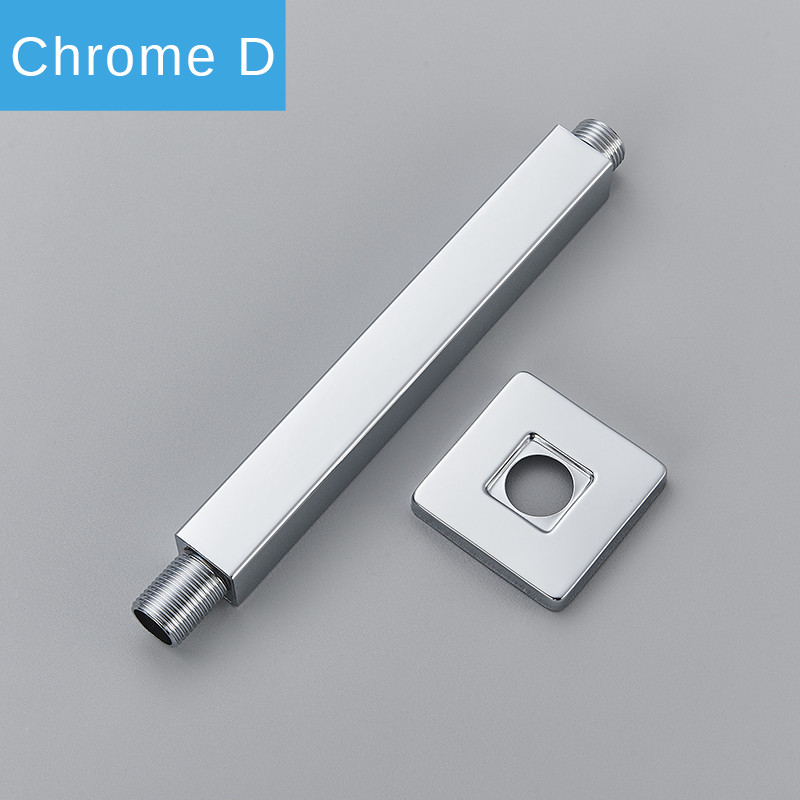 Suguword Επιτοίχιος βραχίονας ντους μπάνιου για κεφαλή ντους Χρώμιο /βουρτσισμένο νικέλιο /χρυσό / μαύρο ματ αξεσουάρ μπάνιου