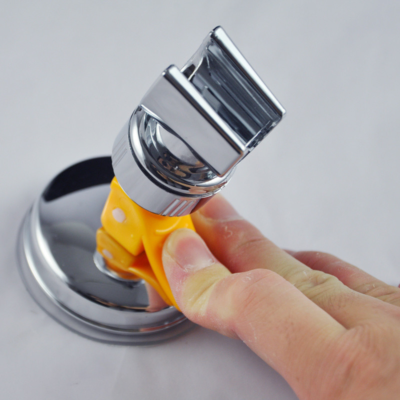 1 tk tugeva iminapaga seinakinnitusega dušipea hoidik, plastikust vaakumreguleeritav dušipea, fikseeritud kronsteiniga vannitoatarvik