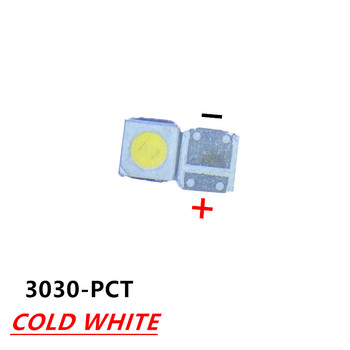 10-100бр. 3030 Backlight High Power LED ДВОЙНИ ЧИПОВЕ 1w 1.5W 2w 3V-3.6V 6v lextar JUFEI AOT Студено бял PT30A66 TV