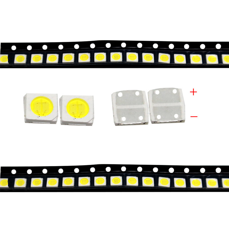 TKDMR 100/50pcs JF LED Backlight High Power 2W 3030 6V Current 250MA Color Temperature 10000-20000k For Lcd TV Εφαρμογή