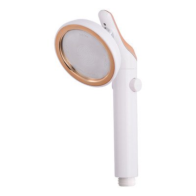 Μεγάλη κεφαλή ντους βροχής με κουμπί Φορητός καταρράκτης υψηλής πίεσης για αξεσουάρ μπάνιου