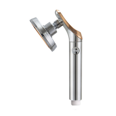 Μεγάλη κεφαλή ντους βροχής με κουμπί Φορητός καταρράκτης υψηλής πίεσης για αξεσουάρ μπάνιου