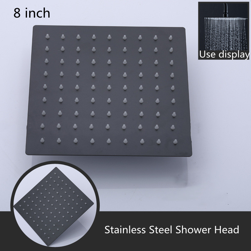 1 τεμ. Επιτοίχιος βραχίονας ντους οροφής από ανοξείδωτο ατσάλι Υλικό επιχρωμιωμένο αξεσουάρ ντουζιέρας μπάνιου