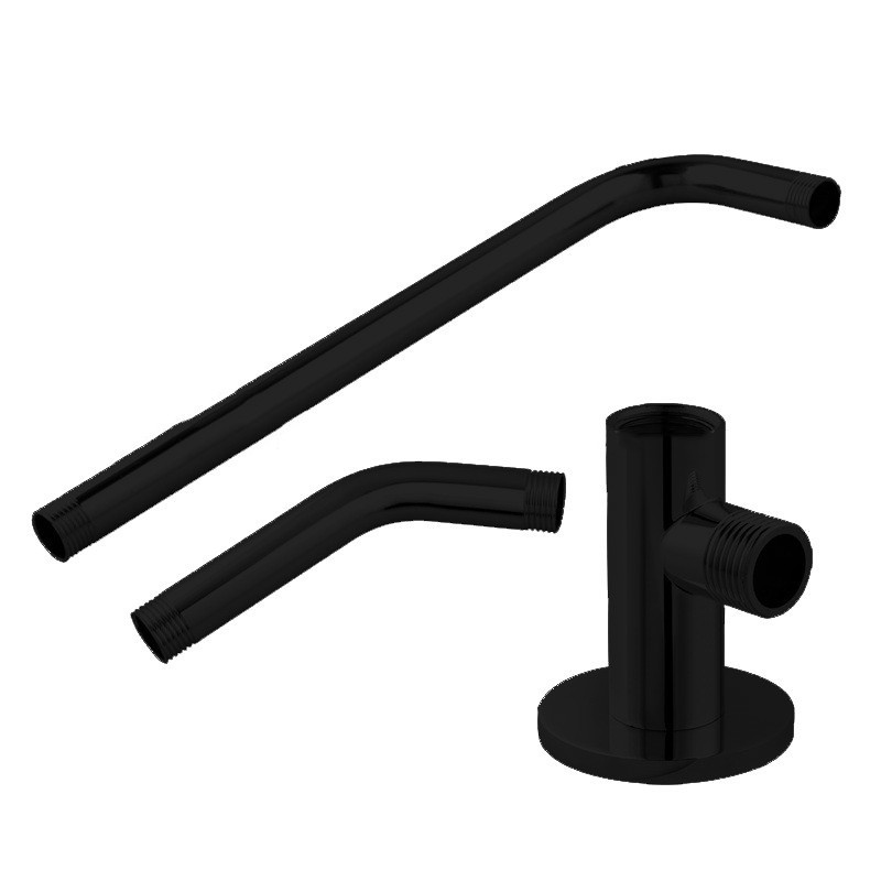 1 τεμ. Επιτοίχιος βραχίονας ντους οροφής από ανοξείδωτο ατσάλι Υλικό επιχρωμιωμένο αξεσουάρ ντουζιέρας μπάνιου