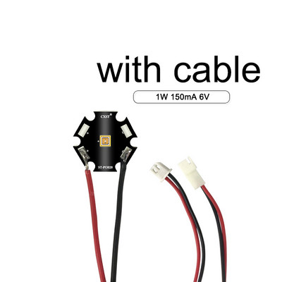Továbbfejlesztett UVC LED lámpagyöngyök UV fertőtlenítő berendezésekhez 265-285 nm SMD Chip LED mélylila ultraibolya fények UVA+UVC / UVC