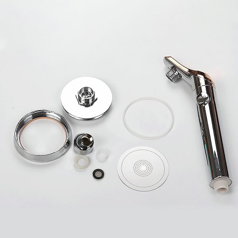 Ρυθμιζόμενη ΜΠΑΝΙΟΥ ΚΕΦΑΛΗ ΝΤΟΥΣ ΜΠΑΝΙΟΥ ΜΠΑΝΙΟΥ Μοντέρνο αξεσουάρ Εξαρτήματα μπάνιου υψηλής πίεσης κεφαλή ντους Jetting SPA ακροφύσιο ABS