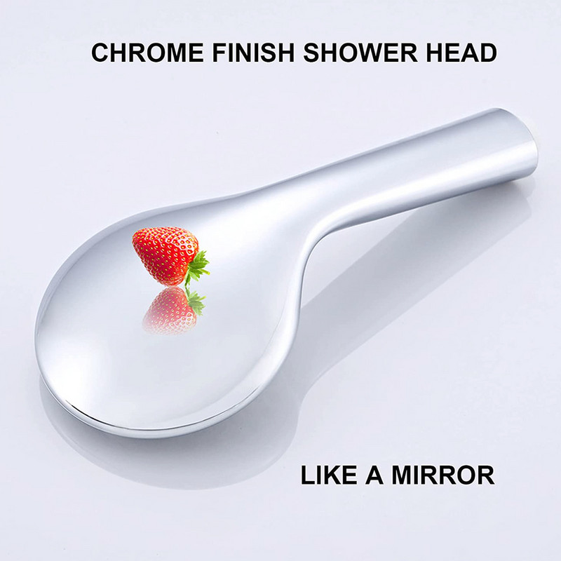 Zloog κεφαλή ντους Rainfall Handheld Sprinkle 5 ρυθμιζόμενων τρόπων λειτουργίας Αξεσουάρ μπάνιου με φτηνό ακροφύσιο ντους υψηλής πίεσης