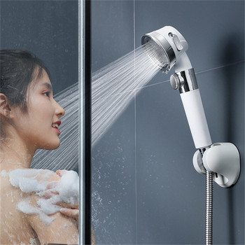 Κεφαλή ντους υπό πίεση Αξεσουάρ μπάνιου υψηλής πίεσης Διάτρητη ρυθμιζόμενη βρύση μπάνιου για εξοικονόμηση νερού