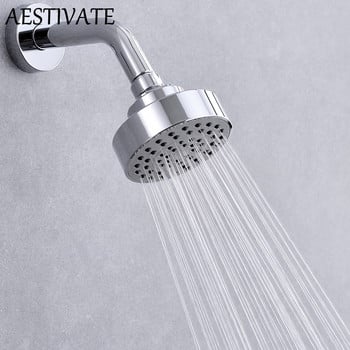 Рамо за душ от неръждаема стомана Сребърно хромирано монтирано на стена душ слушалка Удължителна тръба Аксесоари за баня Смяна на кран