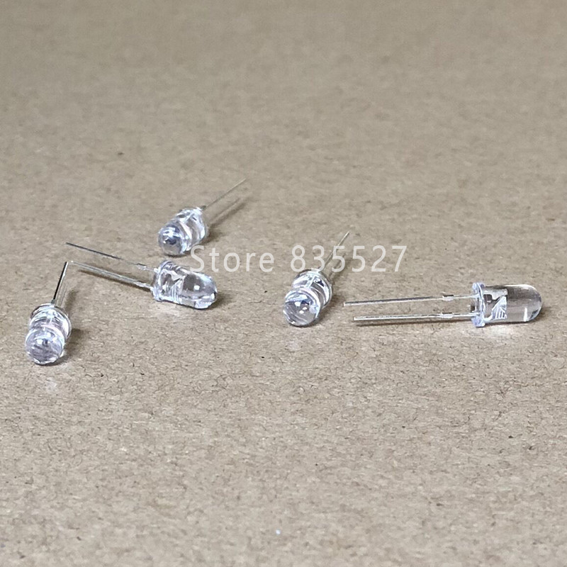 1000pcs / LOT F5 5mm Στρογγυλό LED Νερό και Διαυγές Σμαραγδένιο Πράσινο Super Bright LED δίοδος εκπομπής φωτός Kit DIP Lamp beads