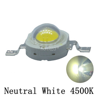 50db LED 1W 3W 3V nagy teljesítményű lámpagyöngy Chip Hideg Semleges Meleg Fehér 10000K 20000K 30000K Királykék Rózsaszín Blubs Downlight