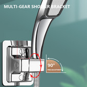 2023. aasta uus dušipea hoidik, reguleeritav seinale kinnitatav dušihoidja, isekleepuv dušipea käeshoitav kronstein Vannitoa tarvikud