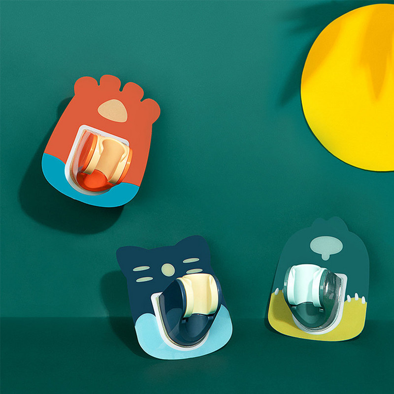 Χαριτωμένο Cartoon Στήριγμα ντουζιέρας Μπάνιου Δυνατός τοίχος Στήριγμα ντους Χειρός Στήριγμα ντους Αξεσουάρ μπάνιου